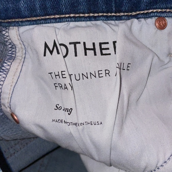 NWT MOTHER JEANS THE STUNNER ANKLE FRAY - Picture 6 of 9